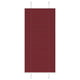 Vidaxl plissé rolgordijn 60x150 cm stofbreedte 59,4 cm bordeauxrood