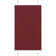 Vidaxl plissé rolgordijn 70x150 cm stofbreedte 69,4 cm bordeauxrood
