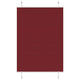 Vidaxl plissé rolgordijn 90x150 cm stofbreedte 89,4 cm bordeauxrood