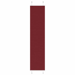 Vidaxl plissé rolgordijn 40x200 cm stofbreedte 39,4 cm bordeauxrood