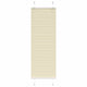Vidaxl plissé rolgordijn 40x100 cm stofbreedte 39,4 cm polyester crème