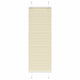 Vidaxl plissé rolgordijn 50x150 cm stofbreedte 49,4 cm polyester crème