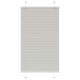 Vidaxl plisségordijn 70x100 cm stofbreedte 69,4 cm polyester