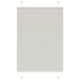 Vidaxl plissé rolgordijn 90x100 cm stofbreedte 89,4 cm polyester