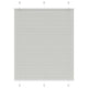 Vidaxl plissé rolgordijn 110x100 cm stofbreedte 109,4 cm polyester
