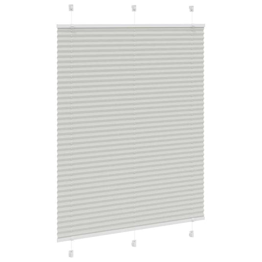 Vidaxl plissé rolgordijn 110x100 cm stofbreedte 109,4 cm polyester