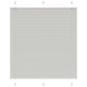 Vidaxl plissé rolgordijn 115x150 cm stofbreedte 114,4 cm polyester