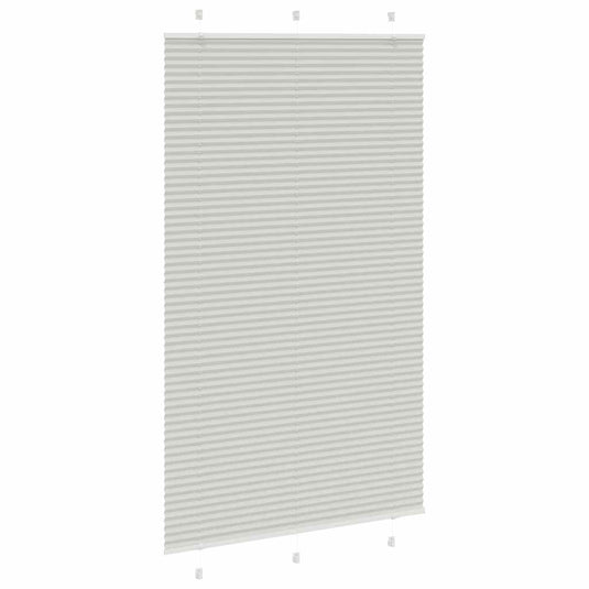 Vidaxl plissé rolgordijn 115x200 cm stofbreedte 114,4 cm polyester