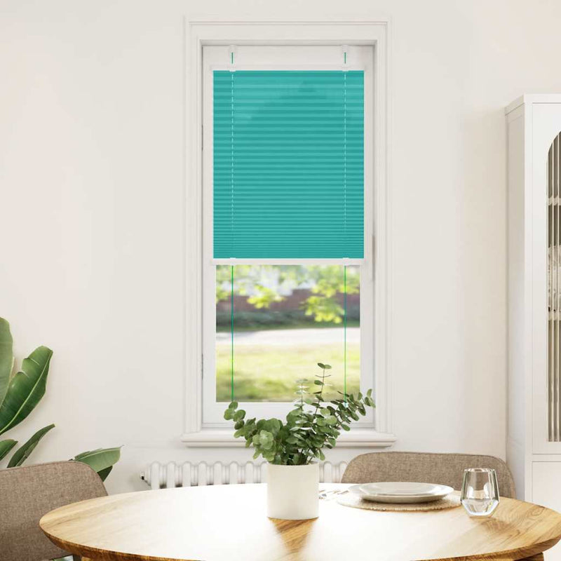 Afbeelding laden in galerijviewer, Vidaxl plisségordijn 45x100 cm stofbreedte 44,4 cm polyester
