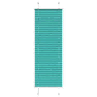 Vidaxl plissé rolgordijn 45x150 cm stofbreedte 44,4 cm petrol groen