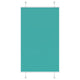 Vidaxl plissé rolgordijn 70x150 cm stofbreedte 69,4 cm petrol groen