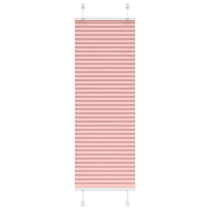 Vidaxl plissé rolgordijn 50x100 cm stofbreedte 49,4 cm polyester roze
