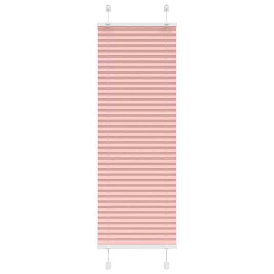 Vidaxl plissé rolgordijn 50x100 cm stofbreedte 49,4 cm polyester roze