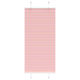 Vidaxl plissé rolgordijn 65x100 cm stofbreedte 64,4 cm polyester roze