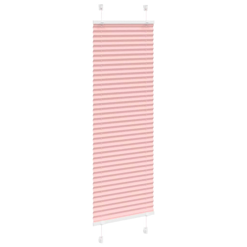 Chargez l'image dans la visionneuse de la galerie, Vidaxl plissé rolgordijn 40x150 cm stofbreedte 39,4 cm polyester roze
