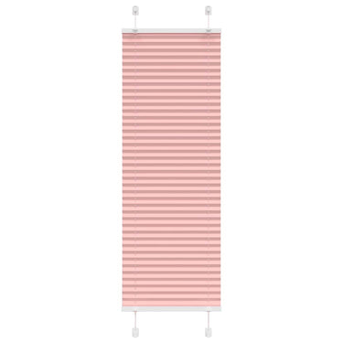 Vidaxl plissé rolgordijn 45x150 cm stofbreedte 44,4 cm polyester roze