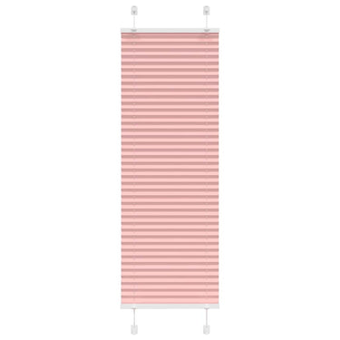 Vidaxl plissé rolgordijn 50x150 cm stofbreedte 49,4 cm polyester roze