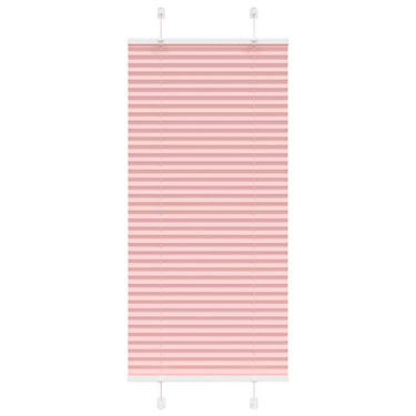 Vidaxl plissé rolgordijn 55x150 cm stofbreedte 54,4 cm polyester roze