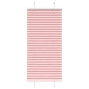 Vidaxl plissé rolgordijn 65x150 cm stofbreedte 64,4 cm polyester roze