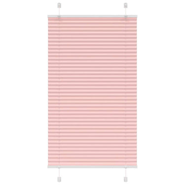 Vidaxl plissé rolgordijn 70x150 cm stofbreedte 69,4 cm polyester roze