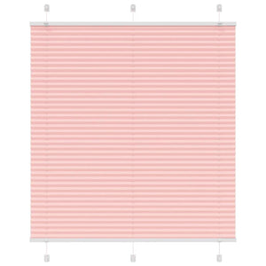 Vidaxl plissé rolgordijn 120x150cm stofbreedte 119,4cm polyester roze