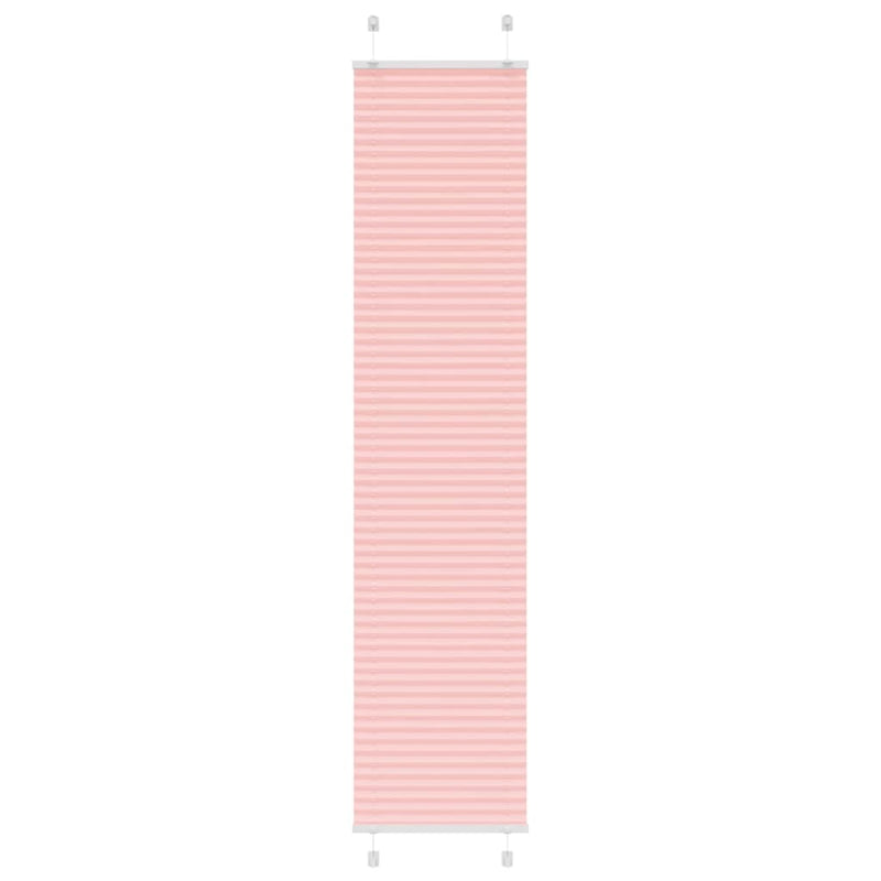 Chargez l'image dans la visionneuse de la galerie, Vidaxl plissé rolgordijn 45x200 cm stofbreedte 44,4 cm polyester roze
