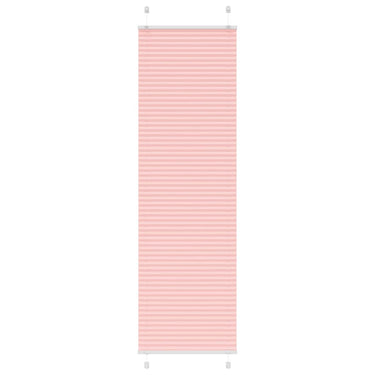 Vidaxl plissé rolgordijn 65x200 cm stofbreedte 64,4 cm polyester roze