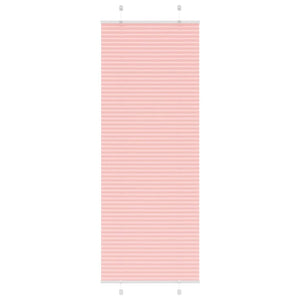 Vidaxl plissé rolgordijn 70x200 cm stofbreedte 69,4 cm polyester roze