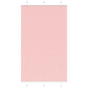 Vidaxl plissé rolgordijn 115x200cm stofbreedte 114,4cm polyester roze