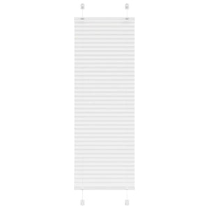 Vidaxl plissé rolgordijn 40x100 cm stofbreedte 39,4 cm polyester wit