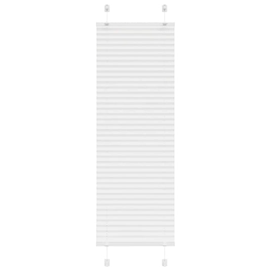 Vidaxl plissé rolgordijn 40x100 cm stofbreedte 39,4 cm polyester wit