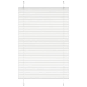 Vidaxl plissé rolgordijn 90x100 cm stofbreedte 89,4 cm polyester wit