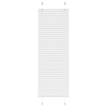 Vidaxl plissé rolgordijn 40x150 cm stofbreedte 39,4 cm polyester wit