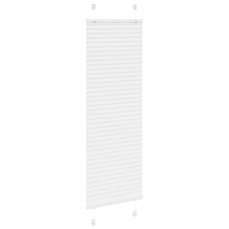 ギャラリービューアに画像をロードする, Vidaxl plissé rolgordijn 40x150 cm stofbreedte 39,4 cm polyester wit
