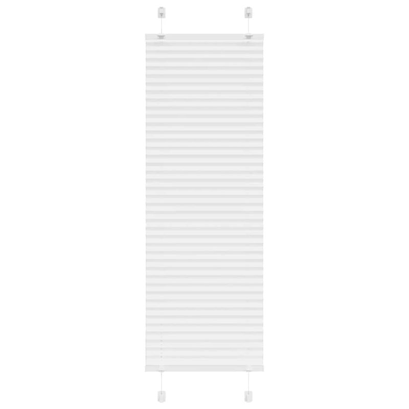 ギャラリービューアに画像をロードする, Vidaxl plissé rolgordijn 50x150 cm stofbreedte 49,4 cm polyester wit
