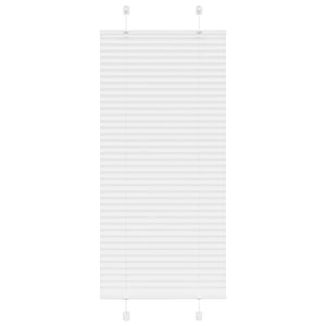 Vidaxl plissé rolgordijn 55x150 cm stofbreedte 54,4 cm polyester wit