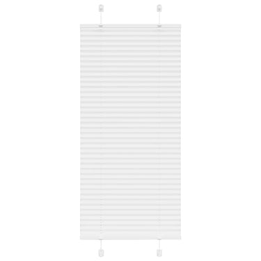 Vidaxl plissé rolgordijn 55x150 cm stofbreedte 54,4 cm polyester wit