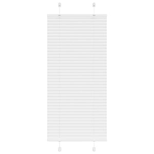 Vidaxl plissé rolgordijn 60x150 cm stofbreedte 59,4 cm polyester wit