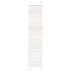 Vidaxl plissé rolgordijn 50x200 cm stofbreedte 49,4 cm polyester wit