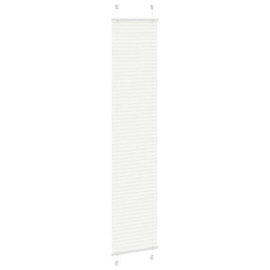 Vidaxl plissé rolgordijn 50x200 cm stofbreedte 49,4 cm polyester wit
