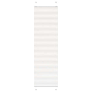 Vidaxl plissé rolgordijn 55x200 cm stofbreedte 54,4 cm polyester wit