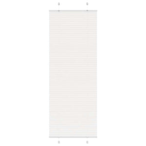 Vidaxl plissé rolgordijn 70x200 cm stofbreedte 69,4 cm polyester wit