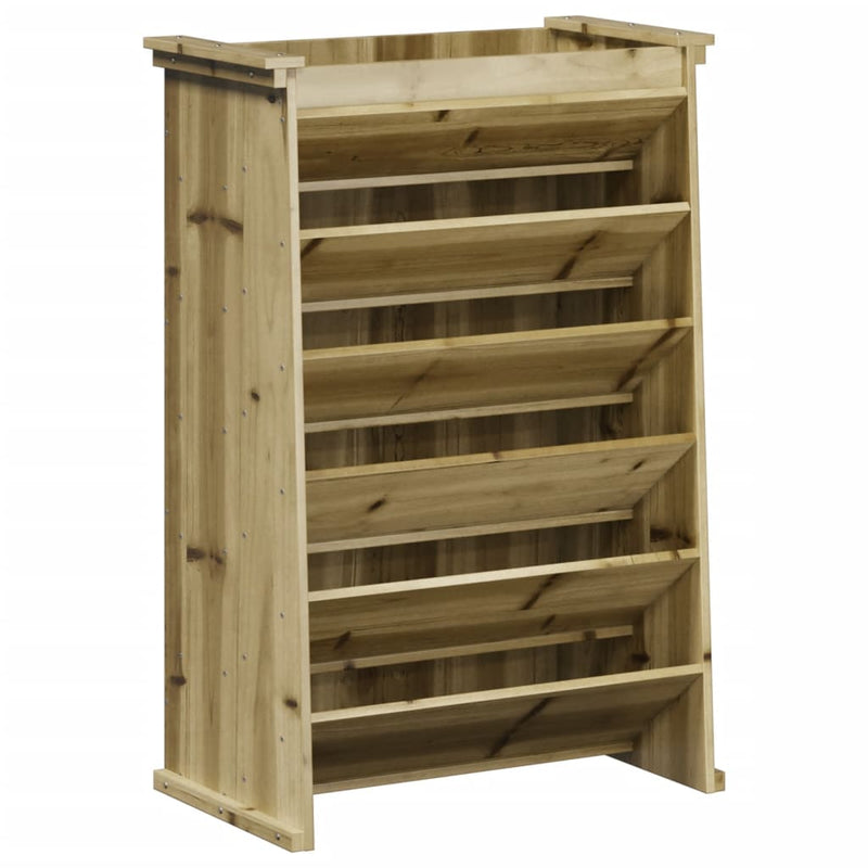 Load image into Gallery viewer, Vidaxl kruidenbak 6-laags 69x40x101,5 cm geïmpregneerd grenenhout
