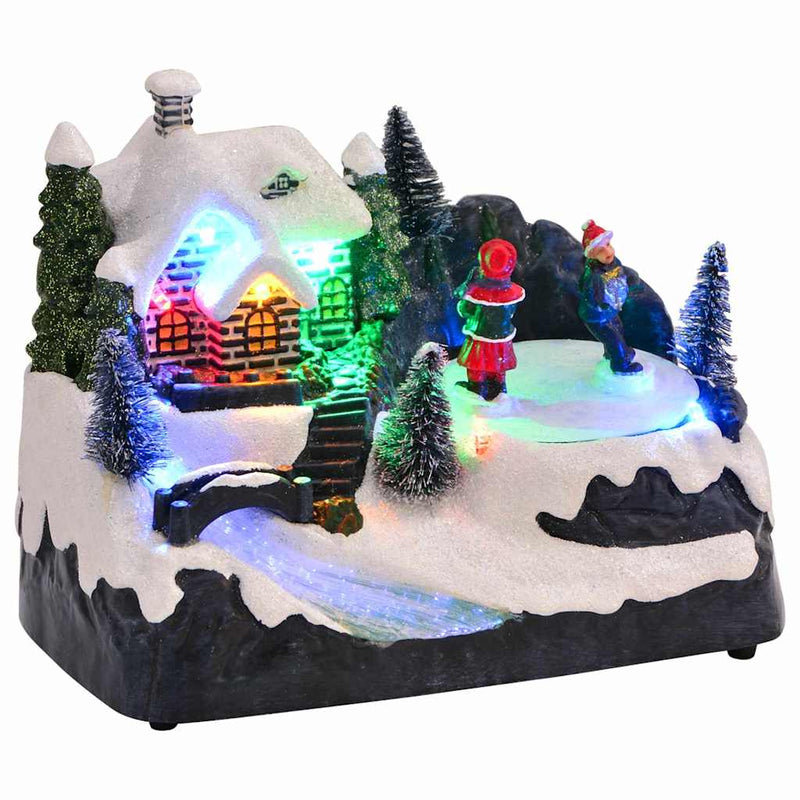 Afbeelding laden in galerijviewer, Vidaxl kerst tafelopstelling multikleur 16 x 11,5 x 13 cm kunststof
