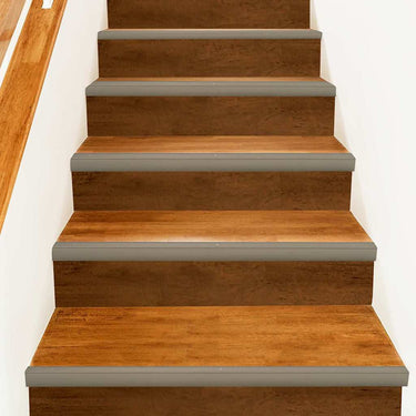 Vidaxl trapprofielen 30 pcs champagne 67 x 3 x 2 cm aluminium