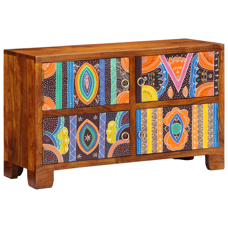 Afbeelding laden in galerijviewer, Vidaxl schoenenkast bruin 90 x 35 x 55 cm massief acaciahout

