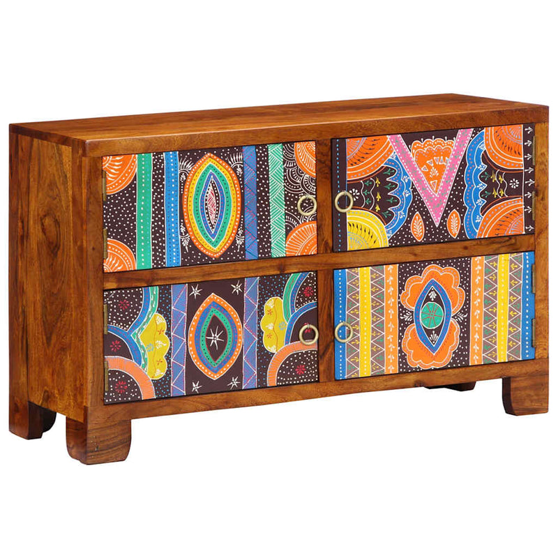 Afbeelding laden in galerijviewer, Vidaxl schoenenkast bruin 90 x 35 x 55 cm massief acaciahout
