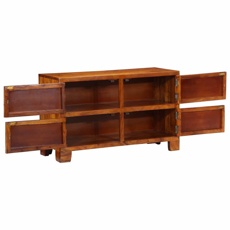 Afbeelding laden in galerijviewer, Vidaxl schoenenkast bruin 90 x 35 x 55 cm massief acaciahout
