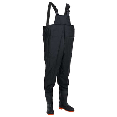 Vidaxl waadpak met laarzen maat 39 zwart