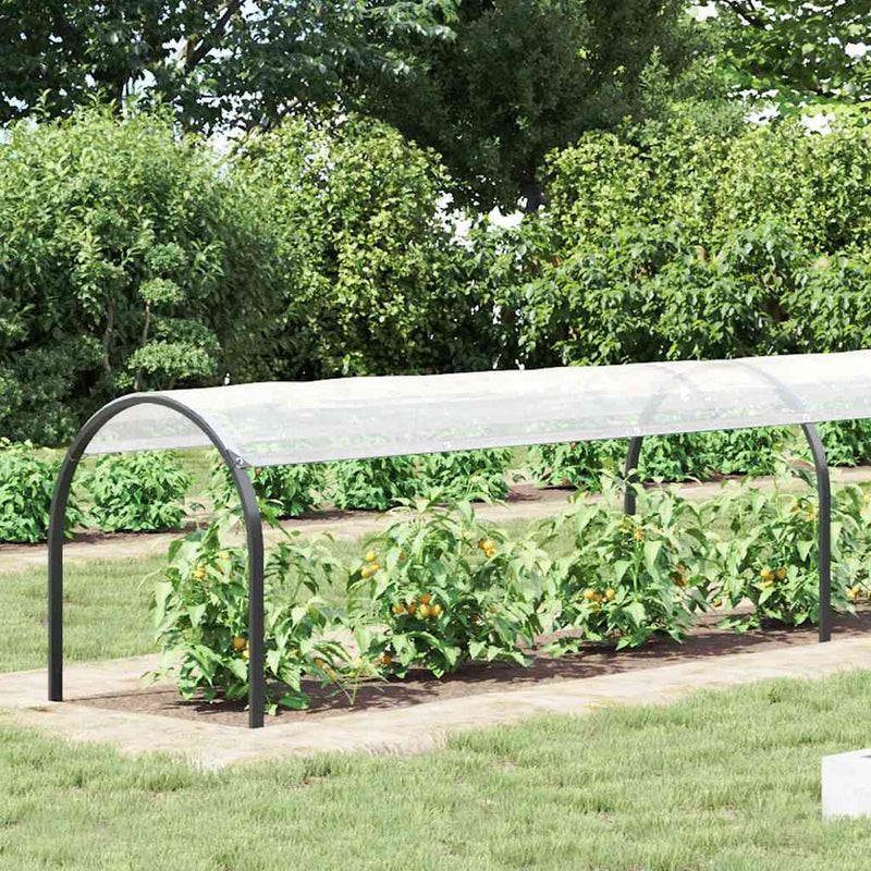 Load image into Gallery viewer, Vidaxl doorzichtig zeildoek met zeilringen 1x6 m polyethyleen
